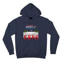 Trump Daddys Home White House Dance Make Xmas Great Again Sweatshirt Hoodie