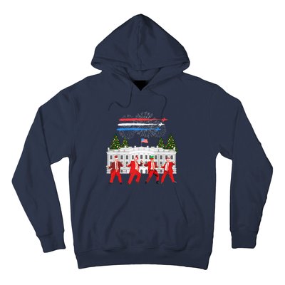 Trump Daddys Home White House Dance Make Xmas Great Again Sweatshirt Hoodie