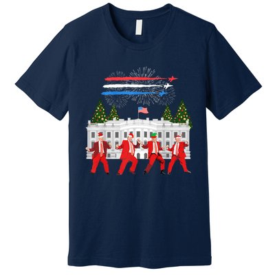 Trump Daddys Home White House Dance Make Xmas Great Again Sweatshirt Premium T-Shirt