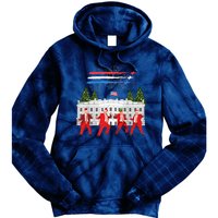 Trump Daddys Home White House Dance Make Xmas Great Again Sweatshirt Tie Dye Hoodie