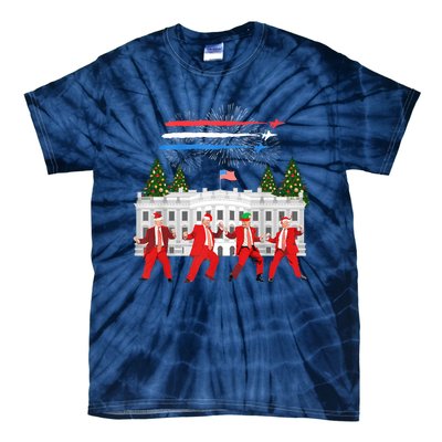 Trump Daddys Home White House Dance Make Xmas Great Again Sweatshirt Tie-Dye T-Shirt