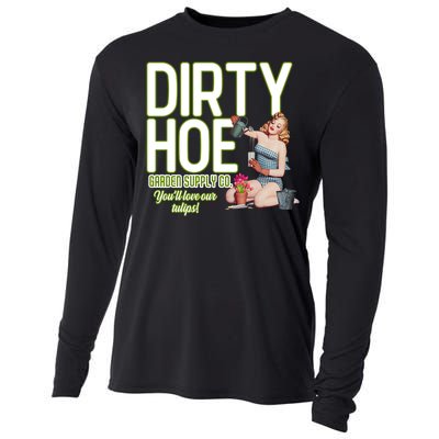 The Dirty Hoe Garden Supply YouLl Love Our Tulips Beauty Girl Cooling Performance Long Sleeve Crew