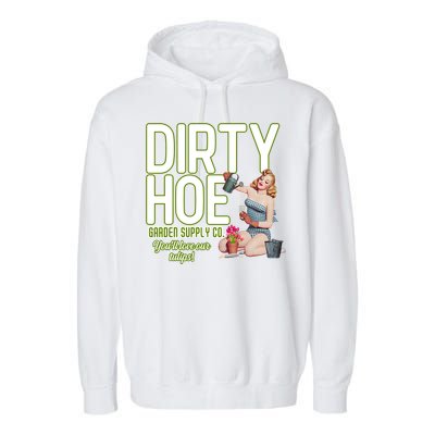 The Dirty Hoe Garden Supply YouLl Love Our Tulips Beauty Girl Garment-Dyed Fleece Hoodie