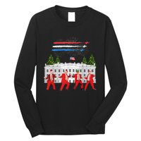 Trump Daddys Home White House Dance Make Xmas Great Again Long Sleeve Long Sleeve Shirt