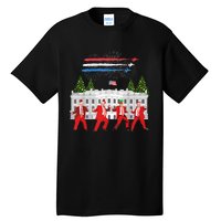 Trump Daddys Home White House Dance Make Xmas Great Again Long Sleeve Tall T-Shirt