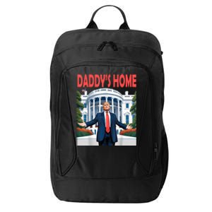 Trump Daddys Home White House City Backpack