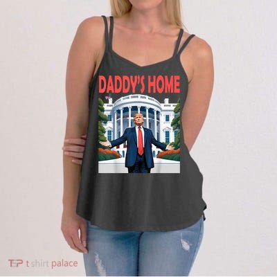 Trump Daddys Home White House Women's Strappy Tank