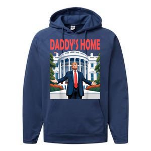 Trump Daddys Home White House Performance Fleece Hoodie