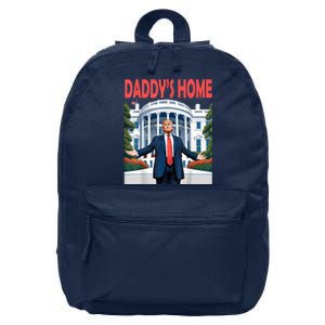 Trump Daddys Home White House 16 in Basic Backpack