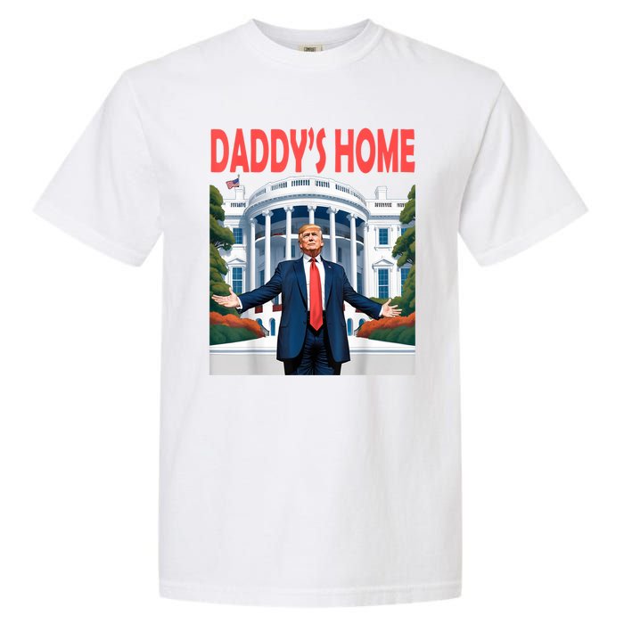 Trump Daddys Home White House Garment-Dyed Heavyweight T-Shirt