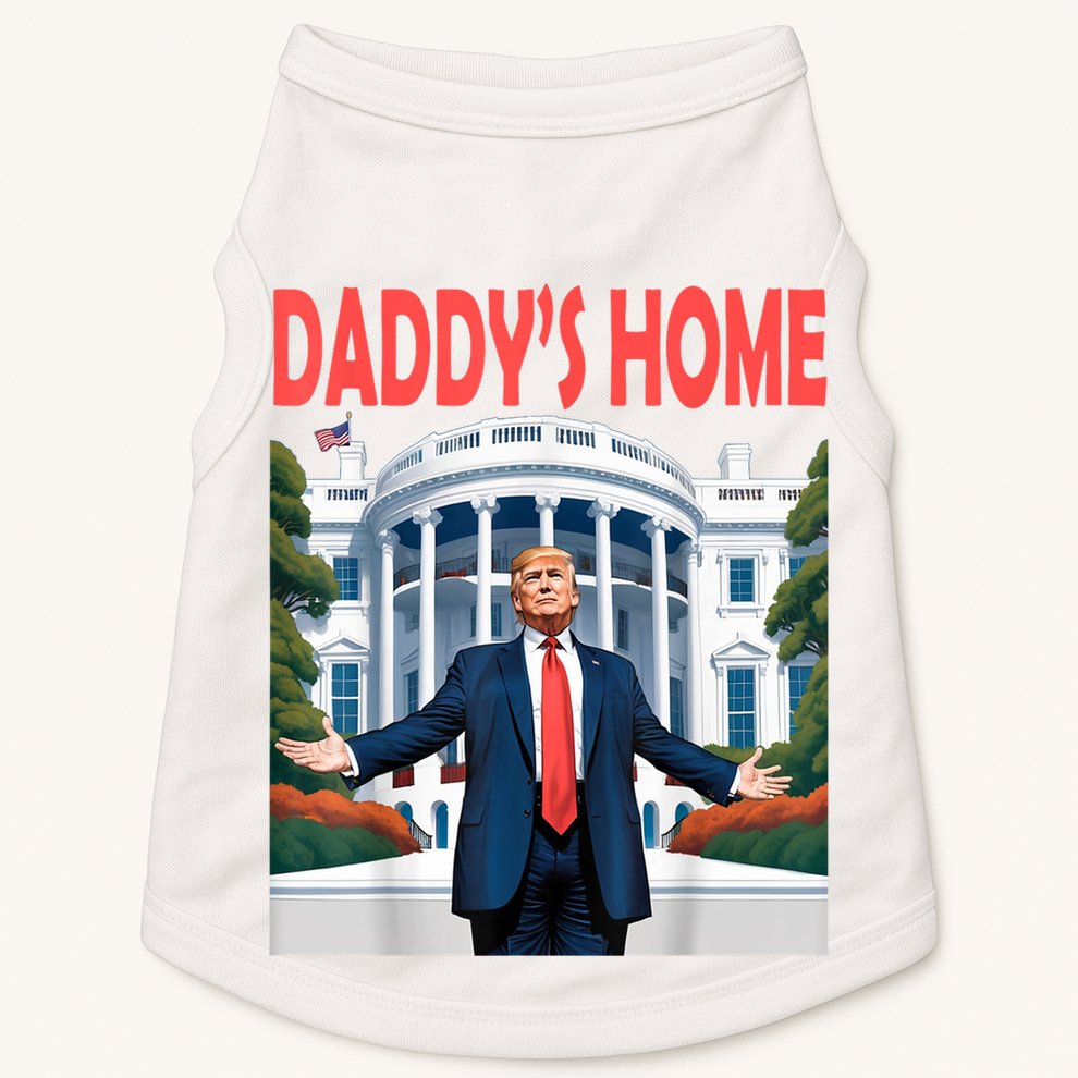 Trump Daddys Home White House Doggie Tank