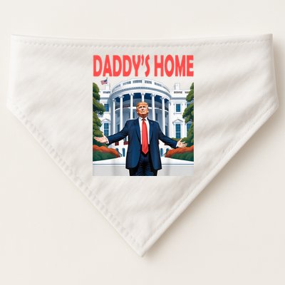 Trump Daddys Home White House USA-Made Doggie Bandana