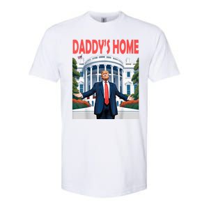 Trump Daddys Home White House Softstyle CVC T-Shirt