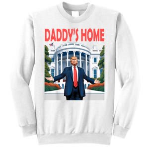 Trump Daddys Home White House Sweatshirt