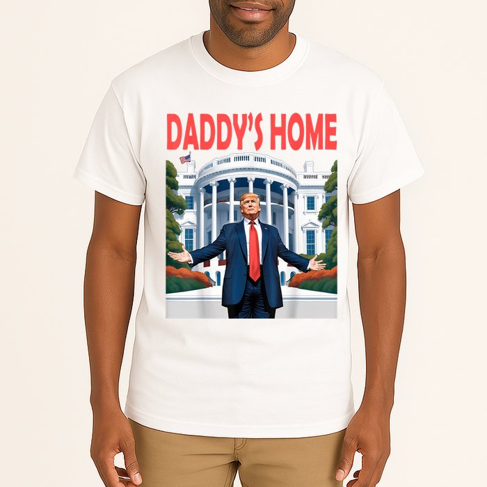 Trump Daddys Home White House Tall T-Shirt