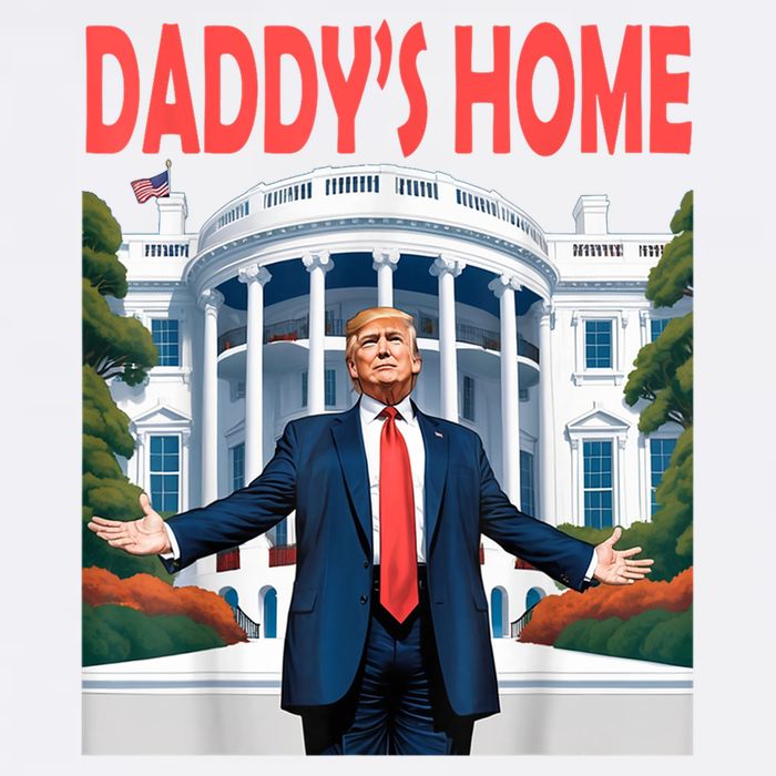 Trump Daddys Home White House Tall T-Shirt