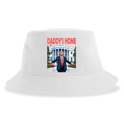 Trump Daddys Home White House Sustainable Bucket Hat