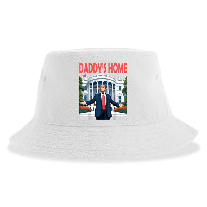 Trump Daddys Home White House Sustainable Bucket Hat