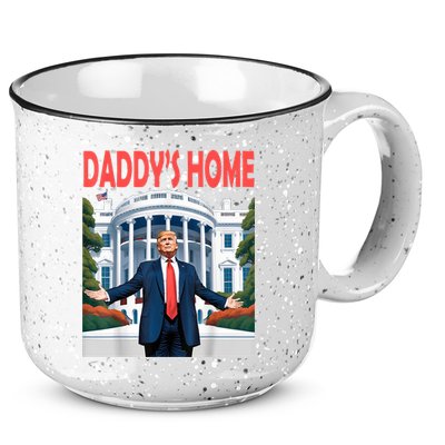 Trump Daddys Home White House 15oz Campfire Ceramic Mug