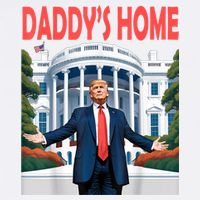 Trump Daddys Home White House Beanie