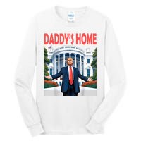 Trump Daddys Home White House Tall Long Sleeve T-Shirt