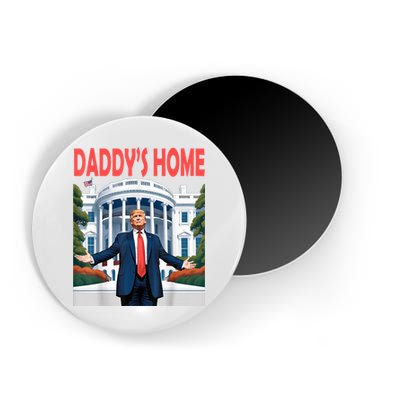 Trump Daddys Home White House Magnet