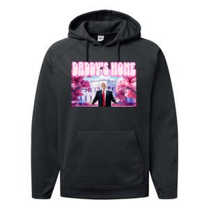 Trump Daddy’S Home Performance Fleece Hoodie