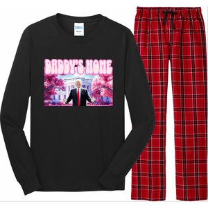 Trump Daddy’S Home Long Sleeve Pajama Set