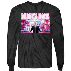 Trump Daddy’S Home Tie-Dye Long Sleeve Shirt