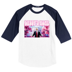 Trump Daddy’S Home Baseball Sleeve Shirt