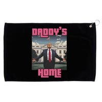 Trump Daddys Home White House Victory President 47 Grommeted Golf Towel