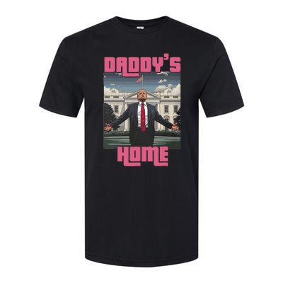 Trump Daddys Home White House Victory President 47 Softstyle CVC T-Shirt