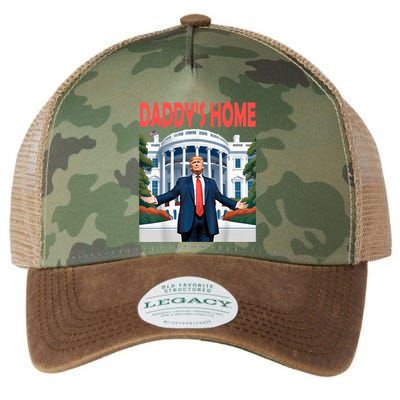 Trump Daddys Home White House Legacy Tie Dye Trucker Hat