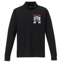 Trump Daddys Home White House Performance Long Sleeve Polo