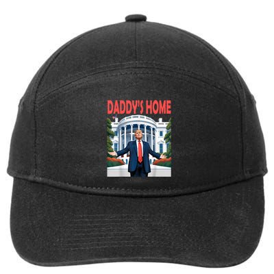 Trump Daddys Home White House 7-Panel Snapback Hat