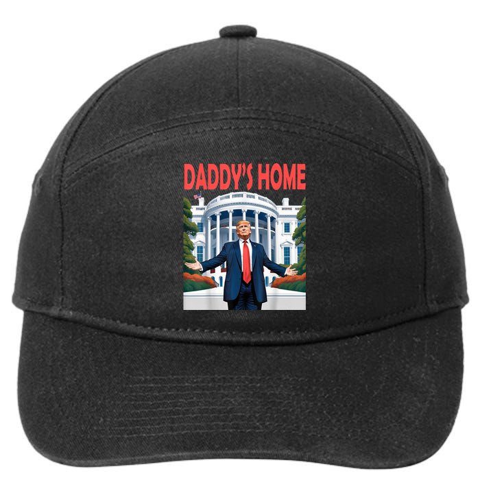 Trump Daddys Home White House 7-Panel Snapback Hat