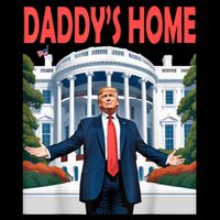 Trump Daddys Home White House Flatbill Hat