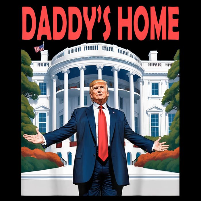 Trump Daddys Home White House Flatbill Hat