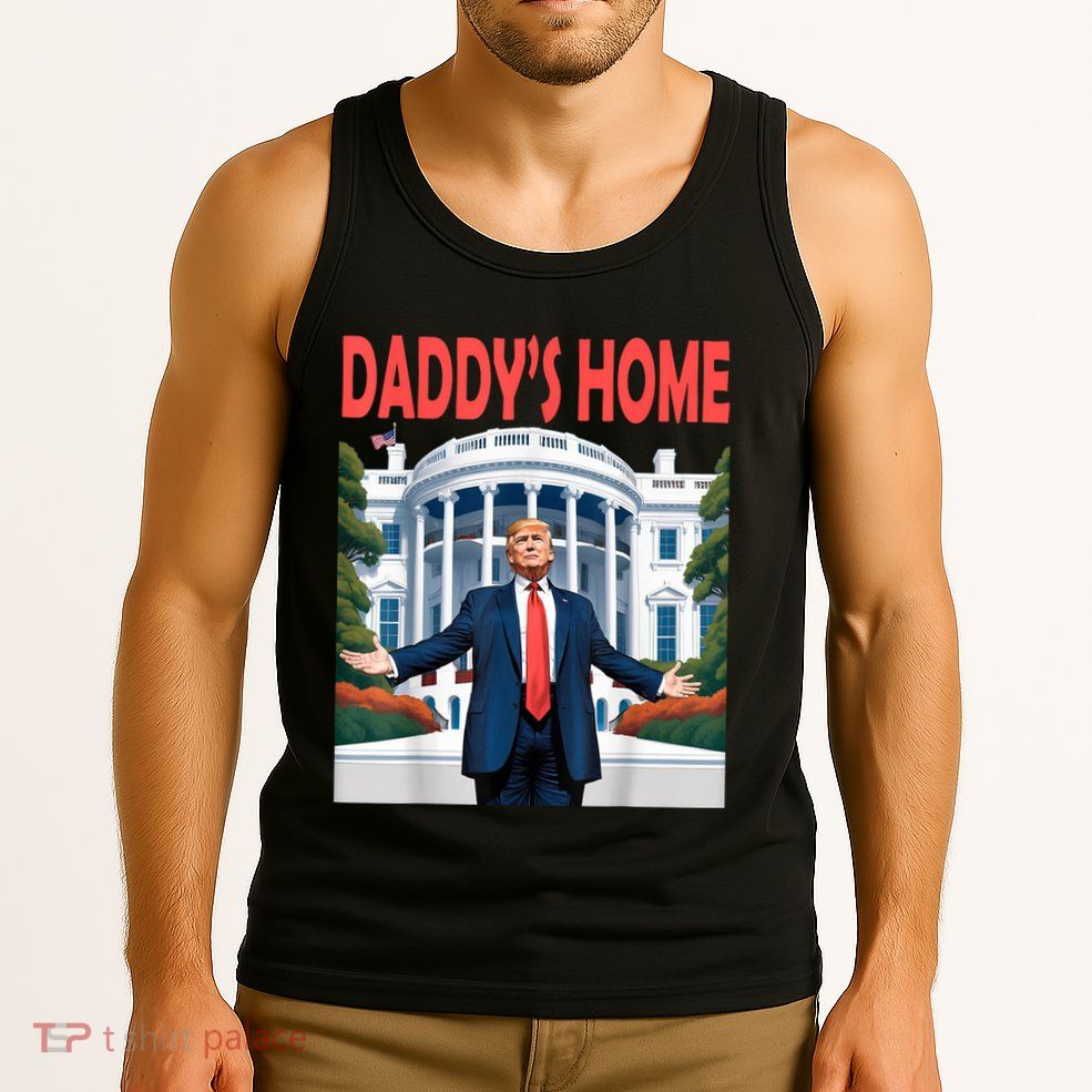 Trump Daddys Home White House Tank Top