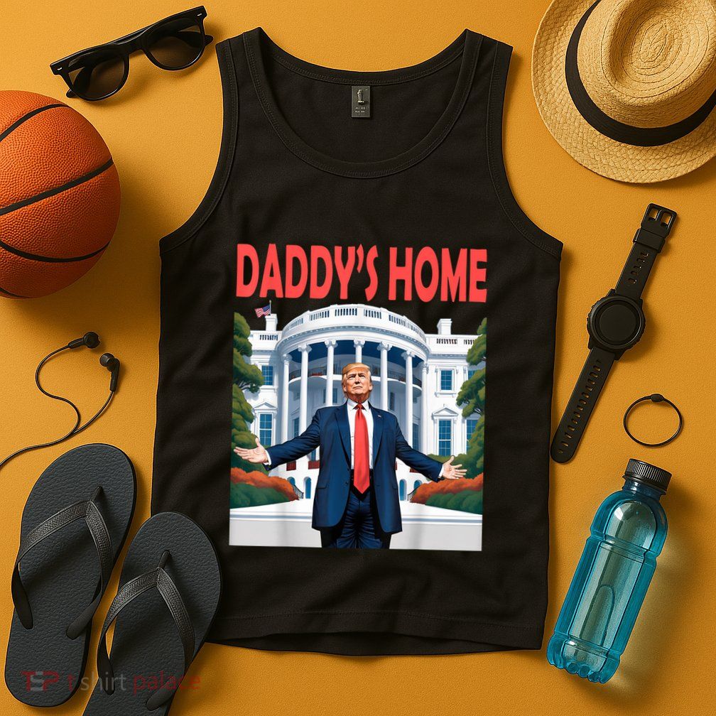 Trump Daddys Home White House Tank Top
