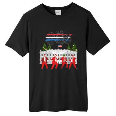 Trump Daddys Home White House Dance Make Xmas Great Again Gift Tall Fusion ChromaSoft Performance T-Shirt