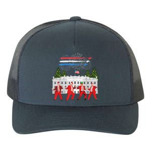 Trump Daddys Home White House Dance Make Xmas Great Again Gift Yupoong Adult 5-Panel Trucker Hat