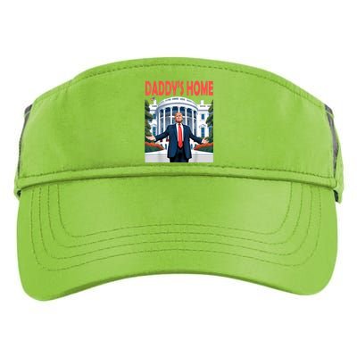 Trump Daddys Home White House Adult Drive Performance Visor