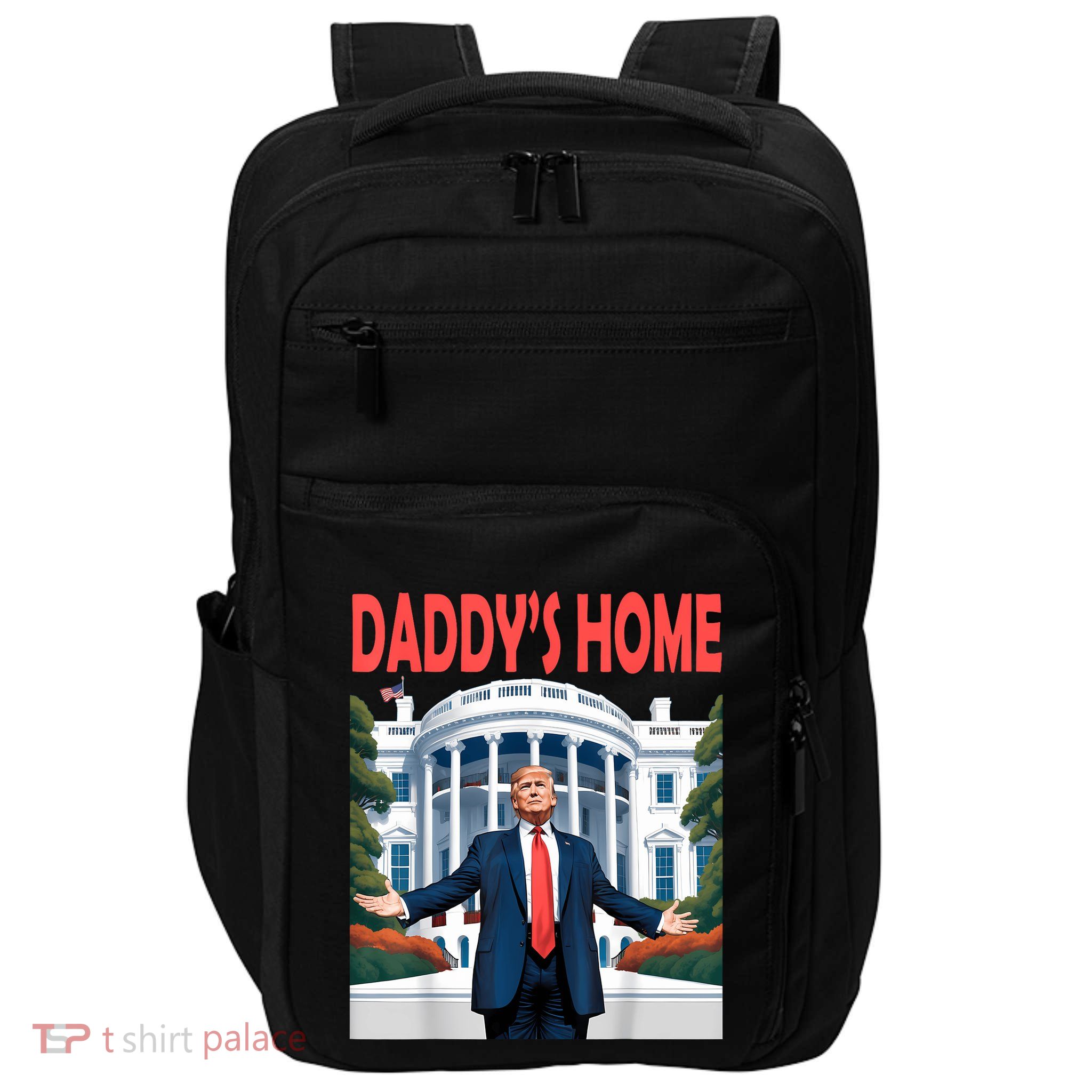 Trump Daddys Home White House Impact Tech Backpack