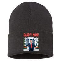 Trump Daddys Home White House Sustainable Knit Beanie