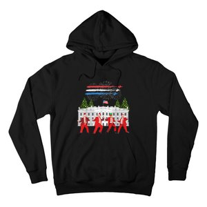 Trump Daddys Home White House Dance Make Xmas Great Again Hoodie