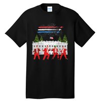 Trump Daddys Home White House Dance Make Xmas Great Again Tall T-Shirt