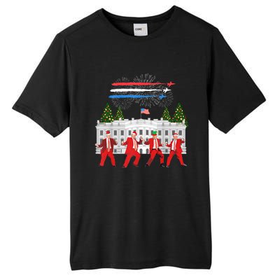 Trump Daddys Home White House Dance Make Xmas Great Again Tall Fusion ChromaSoft Performance T-Shirt