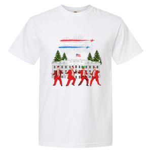 Trump Daddys Home White House Dance Make Xmas Great Again Garment-Dyed Heavyweight T-Shirt