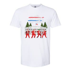 Trump Daddys Home White House Dance Make Xmas Great Again Softstyle CVC T-Shirt